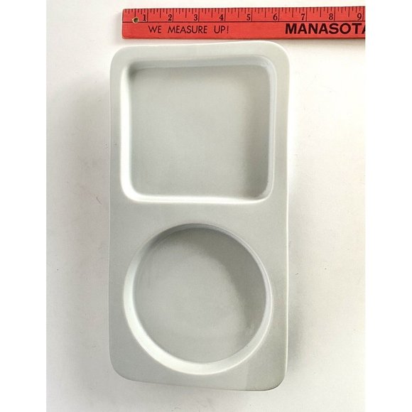 BIA Cordon Bleu Brie Round Cheese Crackers Appetizer Dessert White Serving Plate - Picture 6 of 7